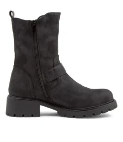 Fayda Black Ankle Boots 10 Fayda Black Ankle Boots -Lynx Shoes Shop IL11814BLASM 5