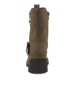 Fayda Olive Ankle Boots 9 Fayda Olive Ankle Boots -Lynx Shoes Shop IL11814H81SM 3