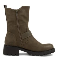 Fayda Olive Ankle Boots 10 Fayda Olive Ankle Boots -Lynx Shoes Shop IL11814H81SM 5