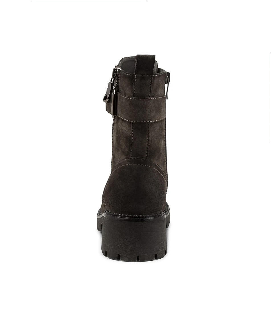 Fenja Dark Grey Ankle Boots 5 Fenja Dark Grey Ankle Boots - Image 3