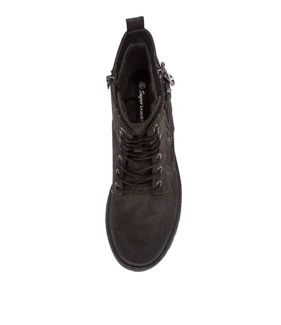 Fenja Dark Grey Ankle Boots 7 Fenja Dark Grey Ankle Boots - Image 5