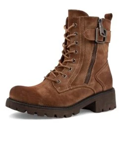 Fenja Tan Ankle Boots -Lynx Shoes Shop IL11815TANU8 2