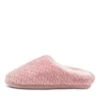 Fleecy Pink Fabric Slippers -Lynx Shoes Shop IL11816PINHG 4