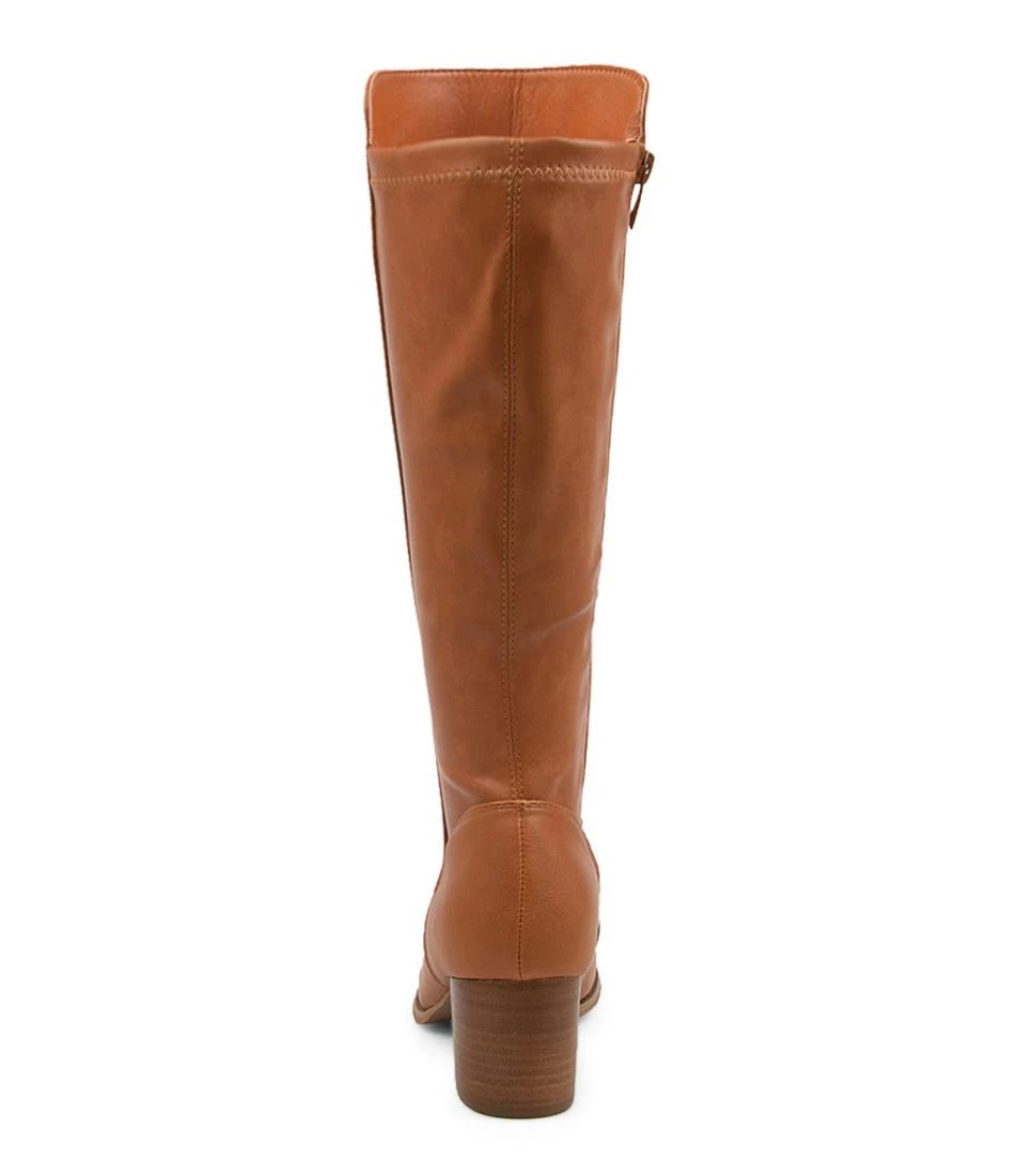 Juddy Tan Knee High Boots 5 Juddy Tan Knee High Boots - Image 3