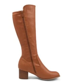 Juddy Tan Knee High Boots 10 Juddy Tan Knee High Boots -Lynx Shoes Shop IL11819TANJV 5