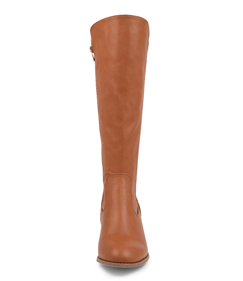 Juddy Tan Knee High Boots 7 Juddy Tan Knee High Boots - Image 5