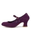 Yeats Eggplant Microsuede Heels 2 Yeats Eggplant Microsuede Heels -Lynx Shoes Shop IL11835I41MS 4