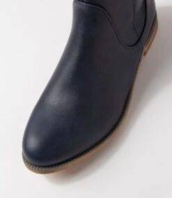 Faraday Navy Knee High Boots 10 Faraday Navy Knee High Boots -Lynx Shoes Shop IL11838DBYSM 5