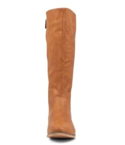 Faraday Tan Knee High Boots 11 Faraday Tan Knee High Boots -Lynx Shoes Shop IL11838TANSM 6