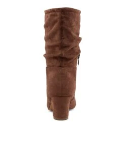 Kenziee Donkey Microsuede Calf Boots -Lynx Shoes Shop IL11841E27MS 3