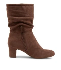 Kenziee Donkey Microsuede Calf Boots -Lynx Shoes Shop IL11841E27MS 5
