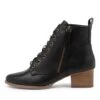 Lancie Black Ankle Boots 2 Lancie Black Ankle Boots -Lynx Shoes Shop IL11843BLASM 4