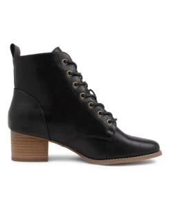 Lancie Black Ankle Boots 10 Lancie Black Ankle Boots -Lynx Shoes Shop IL11843BLASM 5