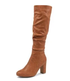 Simma Tan Knee High Boots -Lynx Shoes Shop IL11848TANSM 2