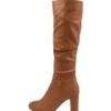 Simma Tan Knee High Boots -Lynx Shoes Shop IL11848TANSM 4