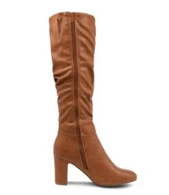 Simma Tan Knee High Boots -Lynx Shoes Shop IL11848TANSM 5