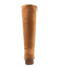 Tenner Caramel Stretch Microsuede Long Boots -Lynx Shoes Shop IL11850T05FT 3