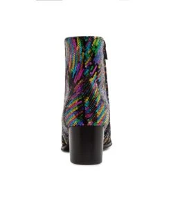 Jallie Bright Firework Sequin Ankle Boots -Lynx Shoes Shop IL11857CGZKR 3