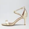 Carna Pale Gold Sandals