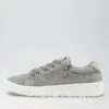 Izzar Grey Recycled Canvas Sneakers -Lynx Shoes Shop IL11880GRYC2 2