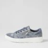 Izzar Denim Flower Recycled Canvas Sneakers -Lynx Shoes Shop IL11880JXWC2 2
