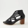 Bettee Black Sandals 2 Bettee Black Sandals -Lynx Shoes Shop IL11895BLASM 2