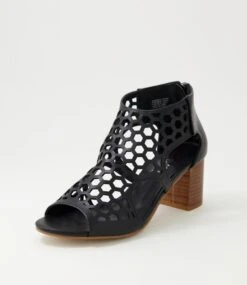 Bettee Black Sandals -Lynx Shoes Shop IL11895BLASM 3