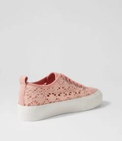 Denna Blush Fabric Sneakers -Lynx Shoes Shop IL11898P00FA 4