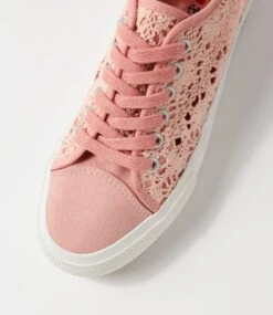 Denna Blush Fabric Sneakers -Lynx Shoes Shop IL11898P00FA 5