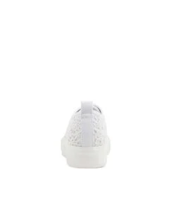 Denna White Fabric Sneakers -Lynx Shoes Shop IL11898WHIFA 3