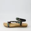 Frazel Black Multi Sandals -Lynx Shoes Shop IL11913BLAHG 2