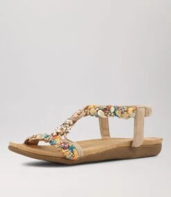 Frose Beige Multi Sandals -Lynx Shoes Shop IL11914N03HG 3