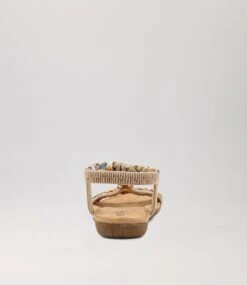 Frose Beige Multi Sandals -Lynx Shoes Shop IL11914N03HG 5