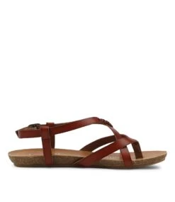 Ginnie Brown Sandals -Lynx Shoes Shop IL11916BROSM 5