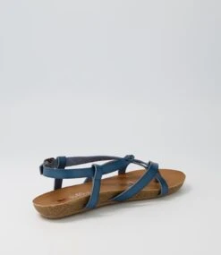 Ginnie Indigo Sandals -Lynx Shoes Shop IL11916DOMSM 4