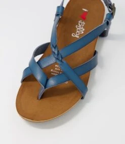 Ginnie Indigo Sandals -Lynx Shoes Shop IL11916DOMSM 5