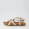 Ginnie Pewter Gold Rose Gold Sandals -Lynx Shoes Shop IL11916MSESM 2