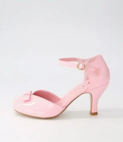 Moore Pink Patent Pu Heels