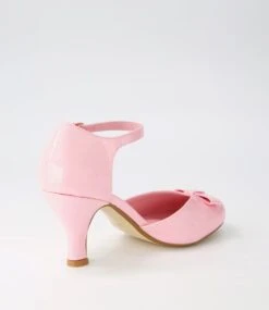 Moore Pink Patent Pu Heels -Lynx Shoes Shop IL11930PINUU 4