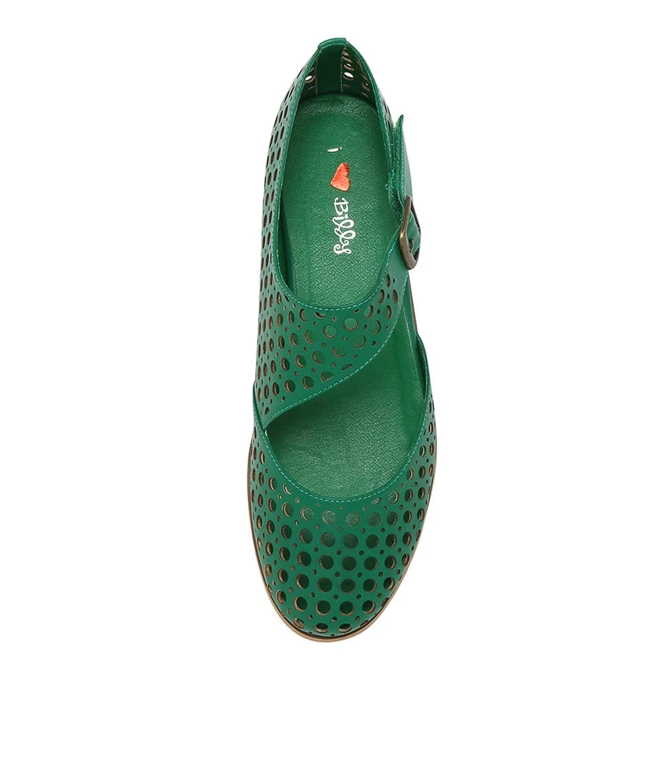 Qixen Green Flat Shoes 7 Qixen Green Flat Shoes - Image 5