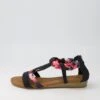 Skitter Black Multi Sandals -Lynx Shoes Shop IL11943BLAHG 2