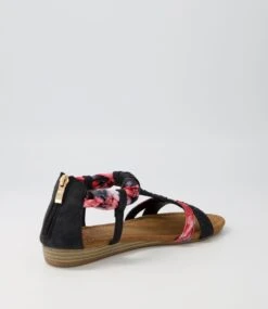 Skitter Black Multi Sandals -Lynx Shoes Shop IL11943BLAHG 4