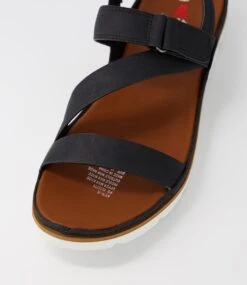 Akin Black Sandals -Lynx Shoes Shop IL11967BLASM 5