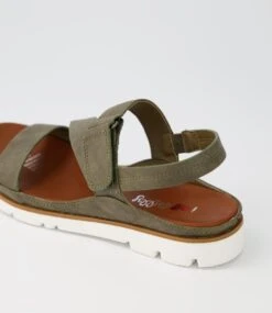 Akin Khaki Sandals -Lynx Shoes Shop IL11967H48SM 6