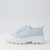 Ilysse Light Blue Canvas Sneakers -Lynx Shoes Shop IL11971JLKCA 2