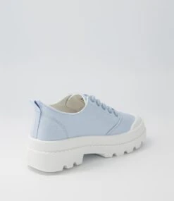 Ilysse Light Blue Canvas Sneakers -Lynx Shoes Shop IL11971JLKCA 4