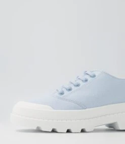 Ilysse Light Blue Canvas Sneakers -Lynx Shoes Shop IL11971JLKCA 6