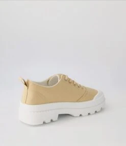Ilysse Natural Canvas Sneakers -Lynx Shoes Shop IL11971NDJCA 4