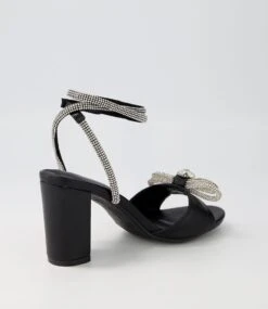 Daschie Black Silver Jewels Sandals 9 Daschie Black Silver Jewels Sandals -Lynx Shoes Shop IL11981BCIO5 4