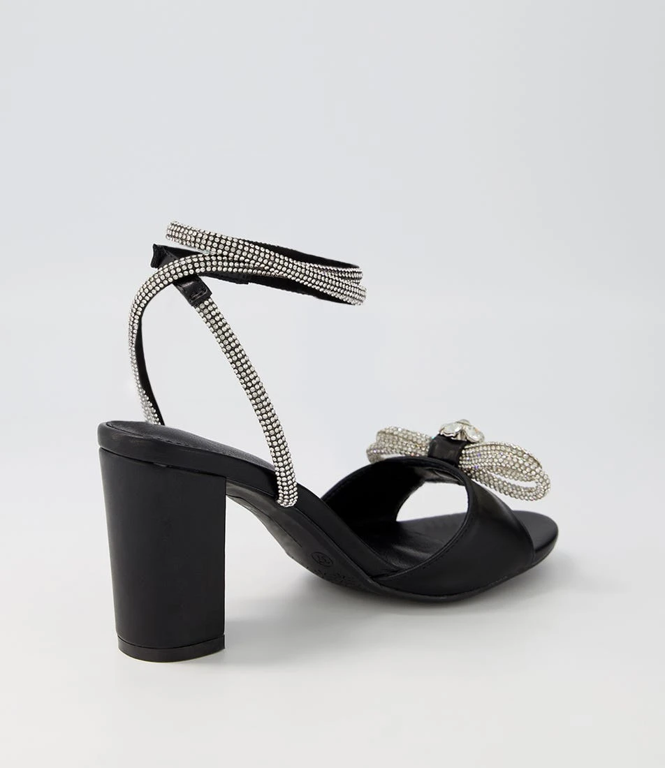 Daschie Black Silver Jewels Sandals 5 Daschie Black Silver Jewels Sandals - Image 3